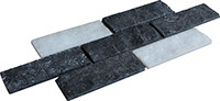 Patlatma taş, mermer mozaik, hasır mozaik, doğaltaş mozaik, doğal tugla, Mosaic, braid mosaic, splite face, bricks mosaic, large splite face