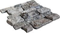 Patlatma taş, mermer mozaik, hasır mozaik, doğaltaş mozaik, doğal tugla, Mosaic, braid mosaic, splite face, bricks mosaic, large splite face