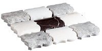 mozaik, mosaic,mermer, dekorasyon mermer patlatma, hasır mozaik, marble, split face, doğaltaş, mermer, traverten, mermer traverten, mermer