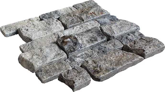 kpn1085 naturel silver tumbled