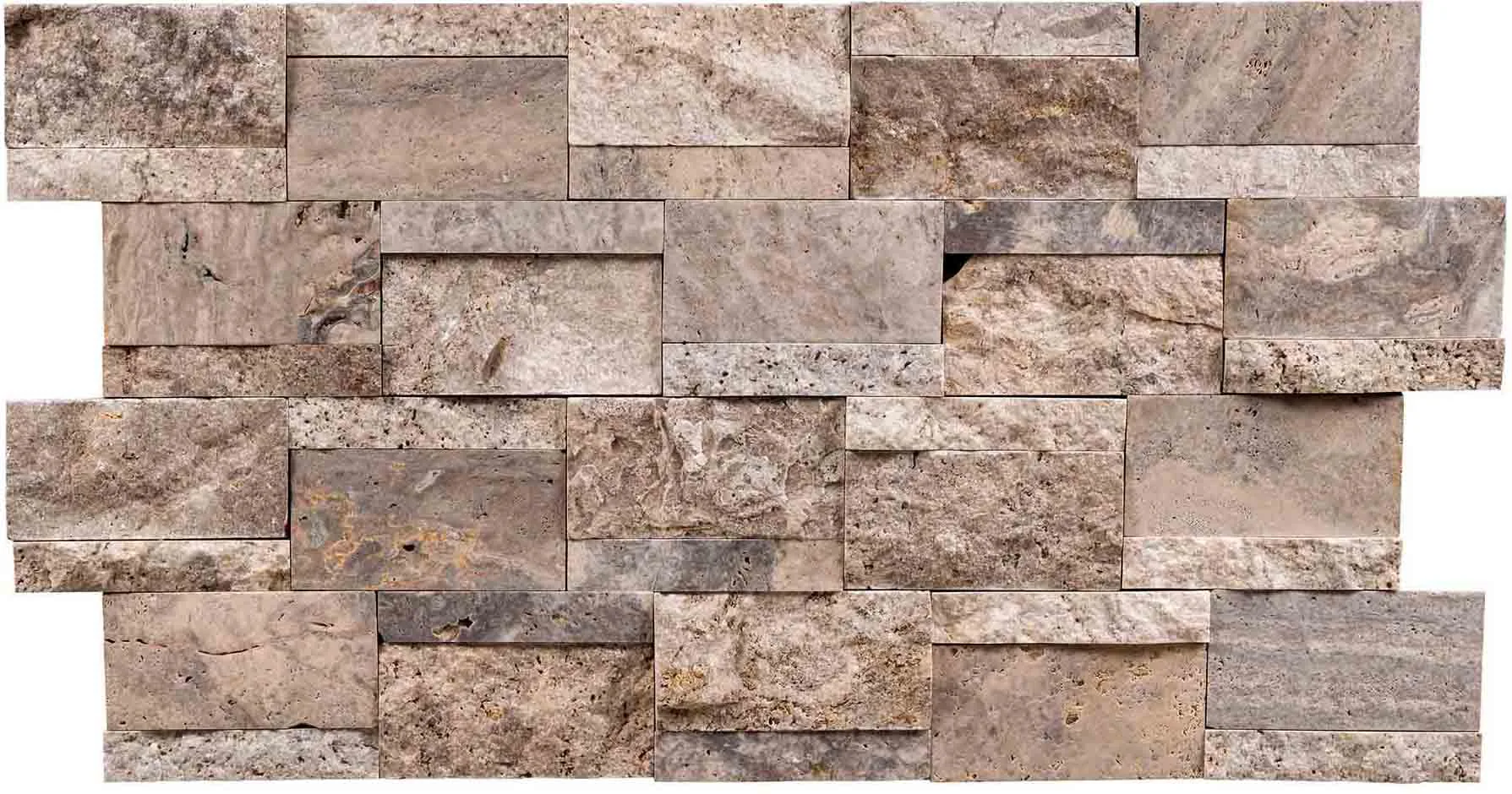 21x30 line ledger bricks split face